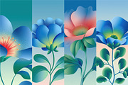50 Digital Flower Image Collection, a Background Graphic by MindMuse (Thumbnail 6 of 7)