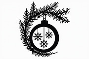 Christmas Ornament Laser Cut Design, a Graphic by balal (Thumbnail 6 of 16)