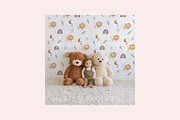 Nursery Wallpaper Mockup PSD, a Household Mockup by ItsFreakinMockups (Thumbnail 4 of 5)