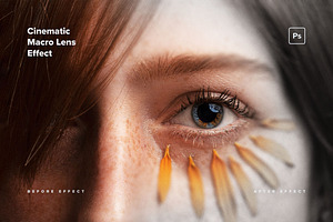 Cinematic Macro Lens Photo Effects