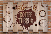 Watercolor Coffee Stains and Stalks, an Illustration by Graphobia (Thumbnail 8 of 10)