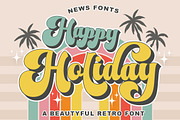 Magic Retro, a Script Font by IM Studio (Thumbnail 2 of 8)