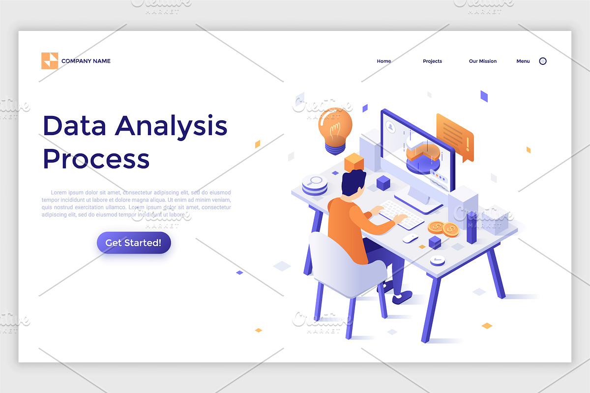 Isometric Solutions Mini. Part 5, a Templates & Theme by Andrew Kras Design (Photo 7 of 19)