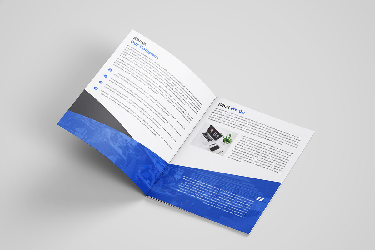 Corporate Business brochure template, a Brochure Template by Pixeness Studio (Photo 3 of 6)