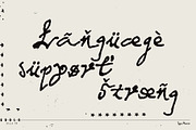 Blush TM – Messy Dynamic Script, a Handwritten Font by Type Mania (Thumbnail 11 of 12)