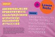 Lemon Taste, a Symbol Font by Nathatype (Thumbnail 6 of 11)