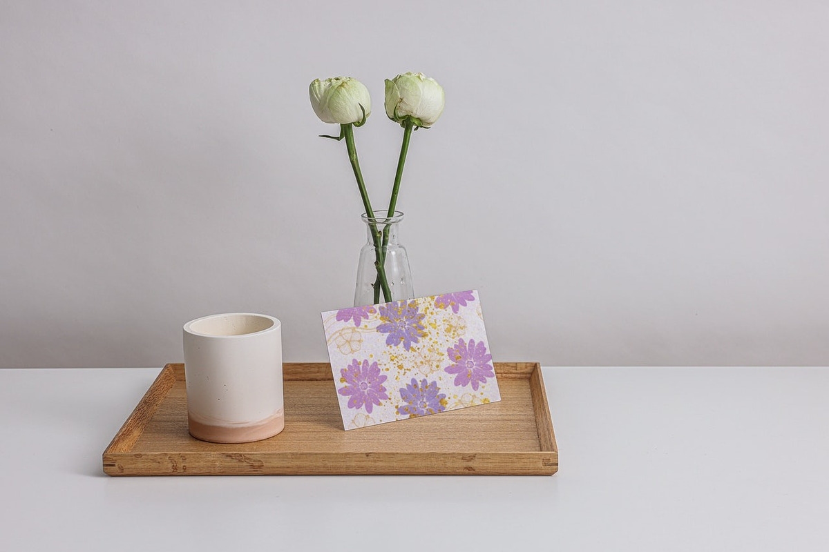 Floral Pattern Journal Template, a Magazine Template by Manifesto Design Gallery (Photo 1 of 4)