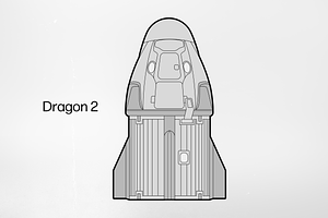 SpaceX Dragon 2 Vector