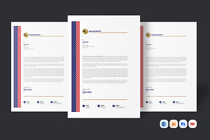 Sheriff Race Political Letterhead, a Stationery Template by iDoodle Studio