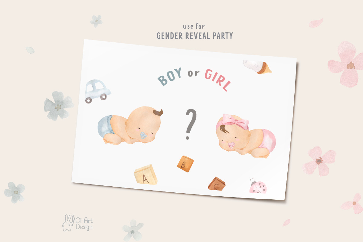 BABY PORTRAIT CREATOR. Boho newborn, a Person Illustration by OlliArtDesign (Photo 9 of 14)