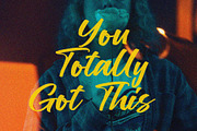 Ballerick Script Font, a Script Font by HanzelSpace Studio (Thumbnail 3 of 6)