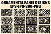 Elegant Ornamental Panel Set, an Object Graphic by jahid234 (Thumbnail 1 of 13)