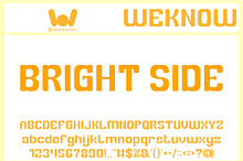 Bright Side font