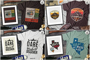 Vintage TShirt Designs Bundle Part 3