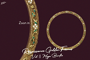 250 Renaissance Golden Frames Vol II, an Object Graphic by Lilithcollageart (Thumbnail 2 of 11)