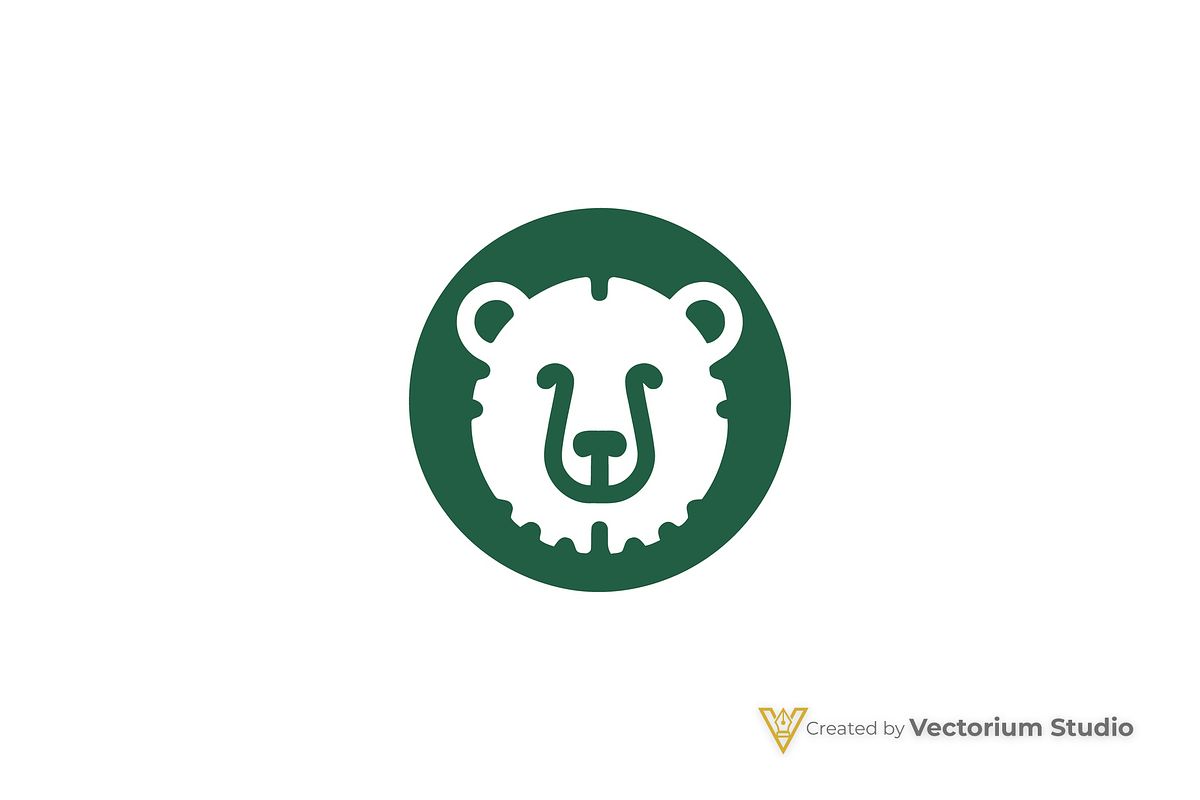 Bear Face Icon Logo, a Branding & Logo Template by Vectorium Studio (Photo 4 of 5)