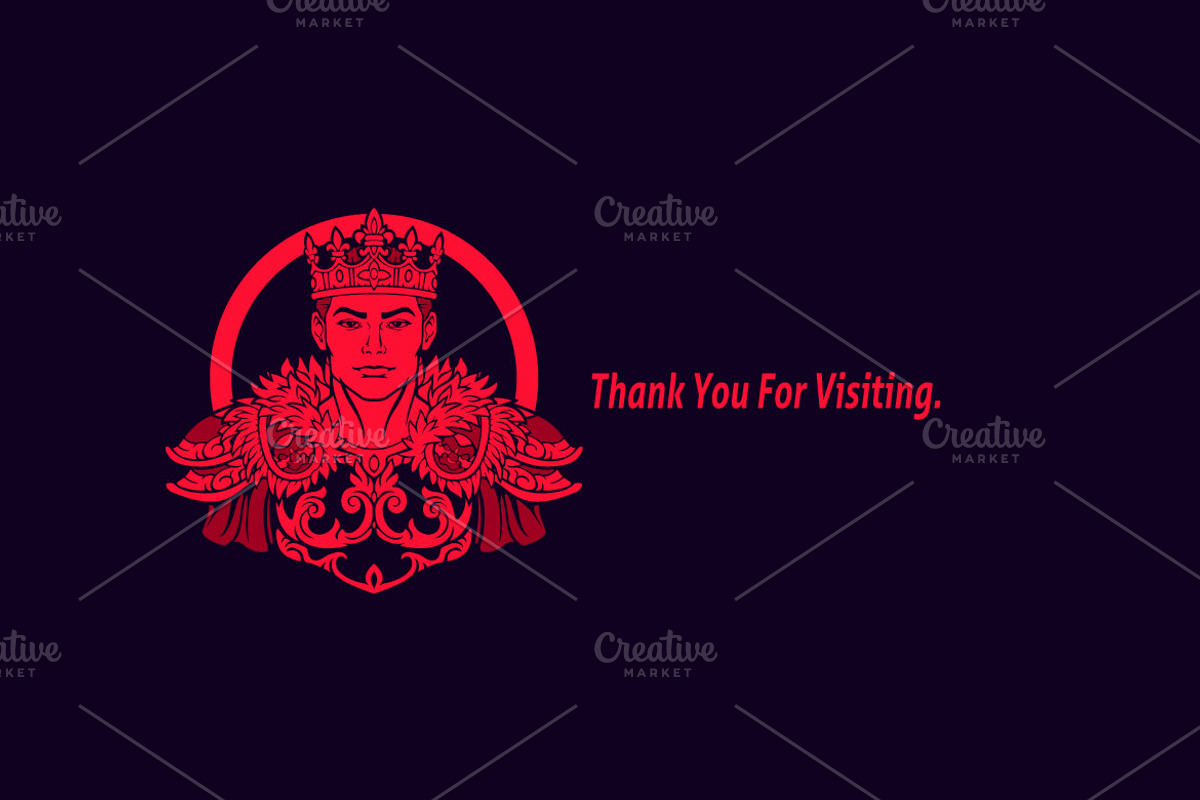 The King Logo Template, a Branding & Logo Template by Kongstones_std (Photo 7 of 7)