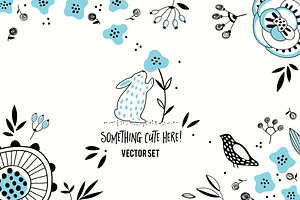 Cute vector set