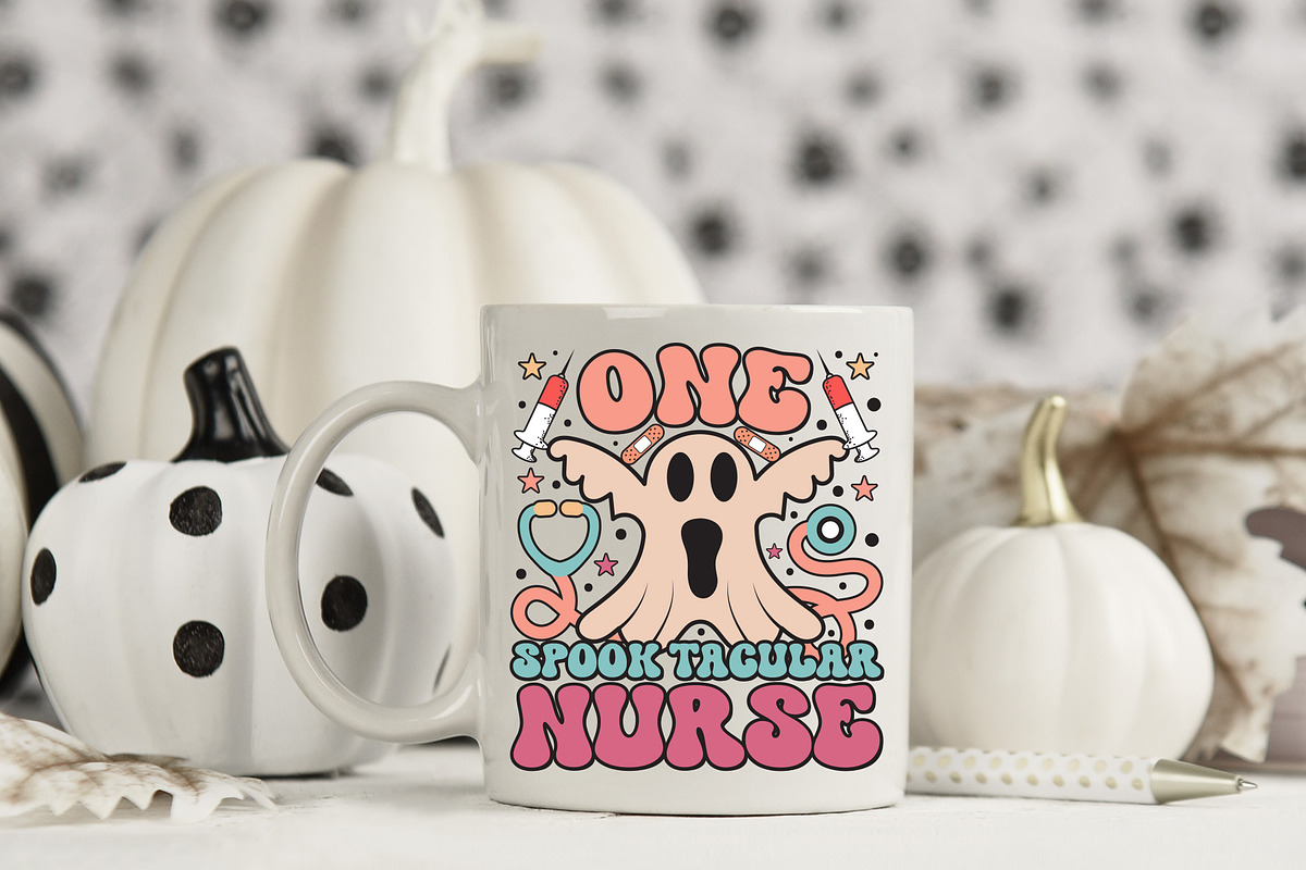 Halloween Nurse Sublimation Bundle, a Graphic by CraftlabSVG (Photo 9 of 15)