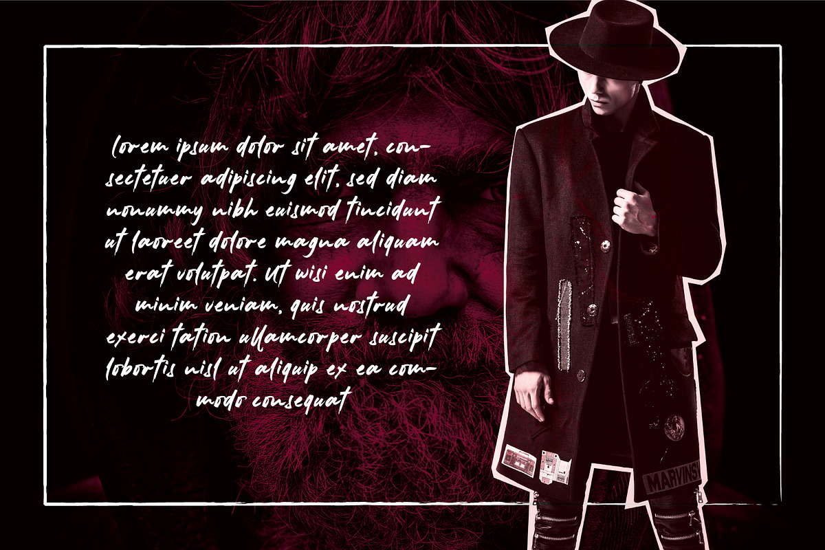 Megatrends, a Handwritten Font by Atj.std (Photo 4 of 6)