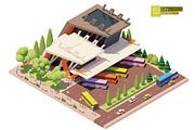 Isometric city map elements, an Object Graphic by tele52 (Thumbnail 34 of 72)