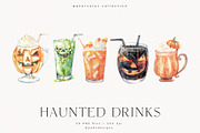 Haunted Drinks, a Food Illustration by PeDe Designs (Thumbnail 4 of 8)