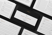Daily Planner Template Landscape, a Stationery Template by DesignCrest (Thumbnail 2 of 8)