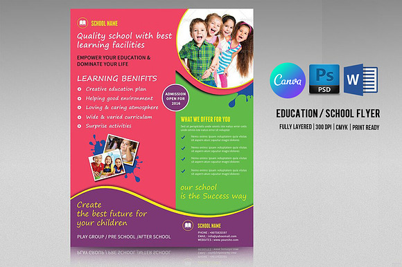 School Admission Flyer preview 6
