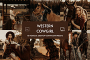 10 Western Cowgirl Lightroom Presets, a Preset Add-On by MEPRESETS (Thumbnail 1 of 8)