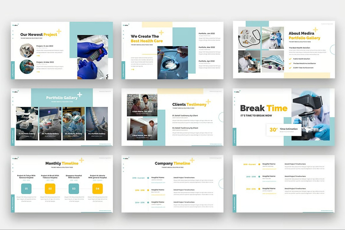 Medira - Medical Keynote Templates, a Presentation Template by Fit-tee (Photo 3 of 6)