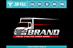 Box Truck Logo - Delivery Truck Logo