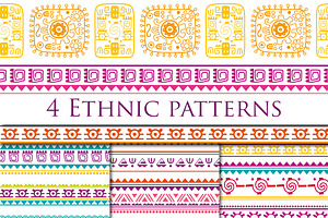 Ethnic Seamless Patterns