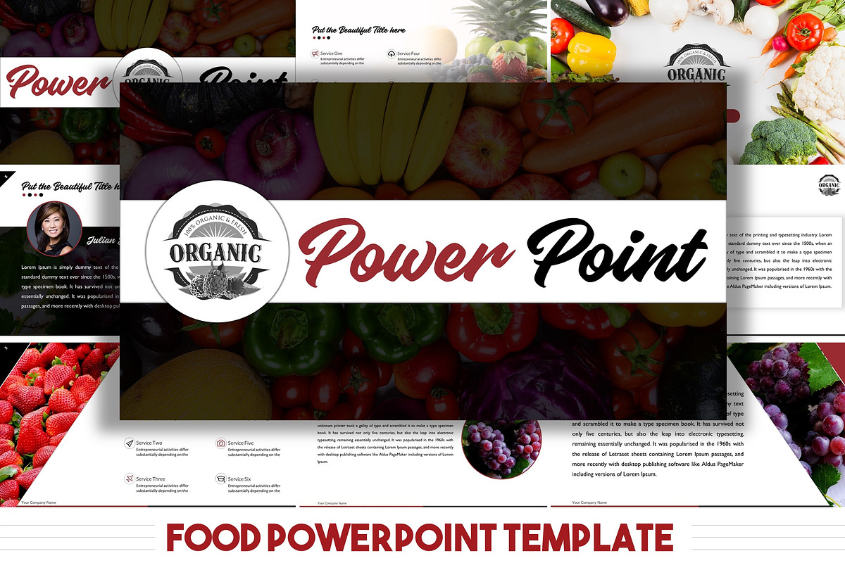 [PPTX] Food PowerPoint Presentation, a Presentation Template by litoondev (Photo 7 of 27)