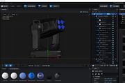 Stage Lighting Collection-14 PCS, an Object 3D Model by akerStudio (Thumbnail 253 of 309)