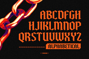 Gultique - Display Calligraphic, a Font by Drizy (Thumbnail 2 of 8)