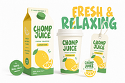 Lemon Chomp - Fresh Display Font, a Symbol Font by figuree studio (Thumbnail 3 of 7)