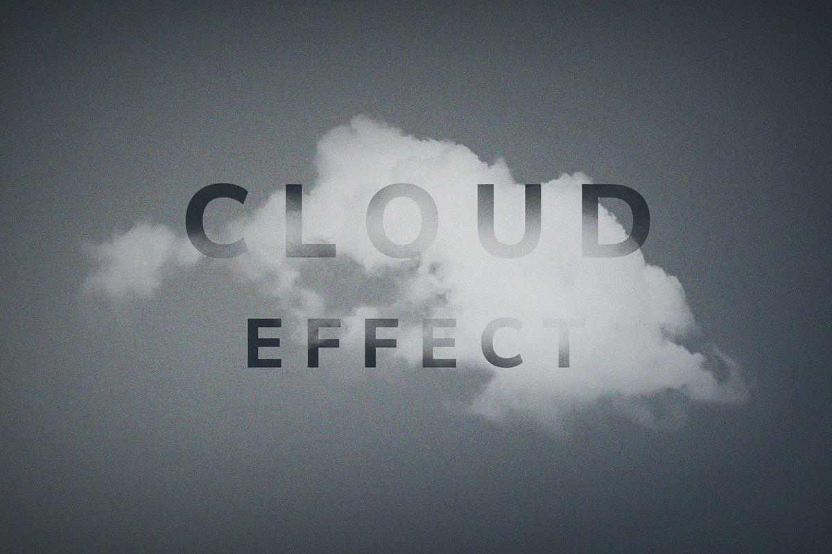 Cloud Text Effect, a Brushes & More by MarkSupply (Photo 1 of 3)