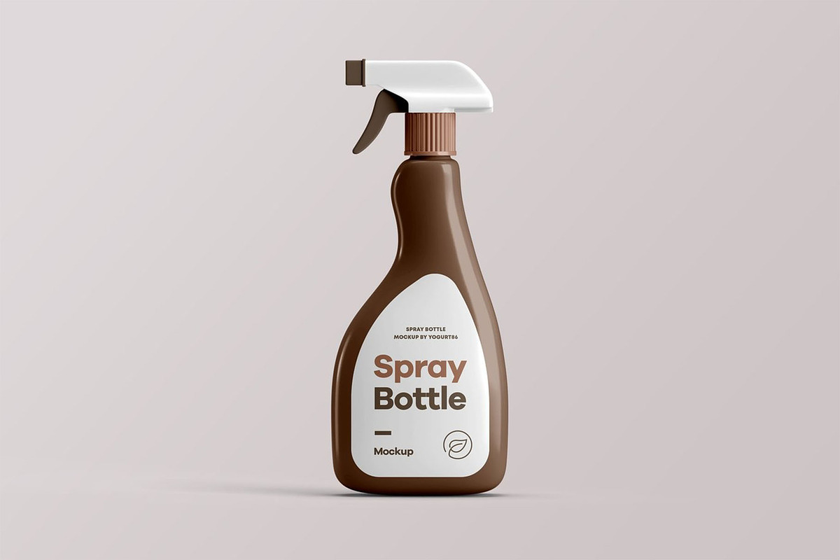 Spray Bottle Mockup, a Packaging Mockup by Se٧enStudio (Photo 2 of 13)