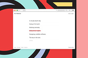 Other Writer, a Websites & App Template by Other Themes (Thumbnail 2 of 4)