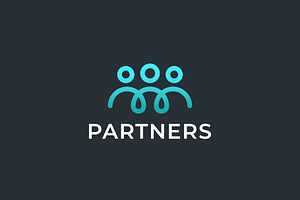Team logo. Creative people icon., a Branding & Logo Template by lettett
