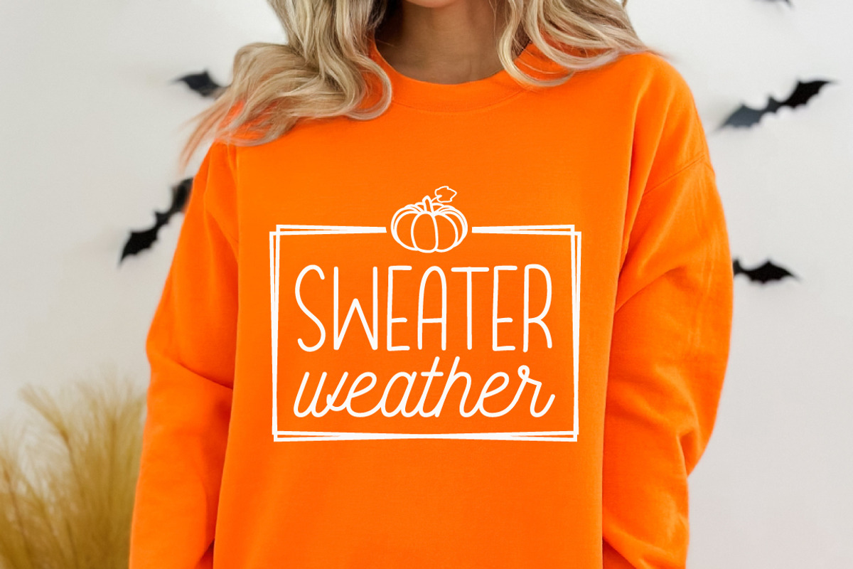 50 Fall SVG Bundle, Autumn Quotes, a Seasonal Illustration by CrazyCraft (Photo 4 of 9)