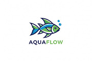 qua Flow Colorful, a Branding & Logo Template by Logocreative (Thumbnail 1 of 2)