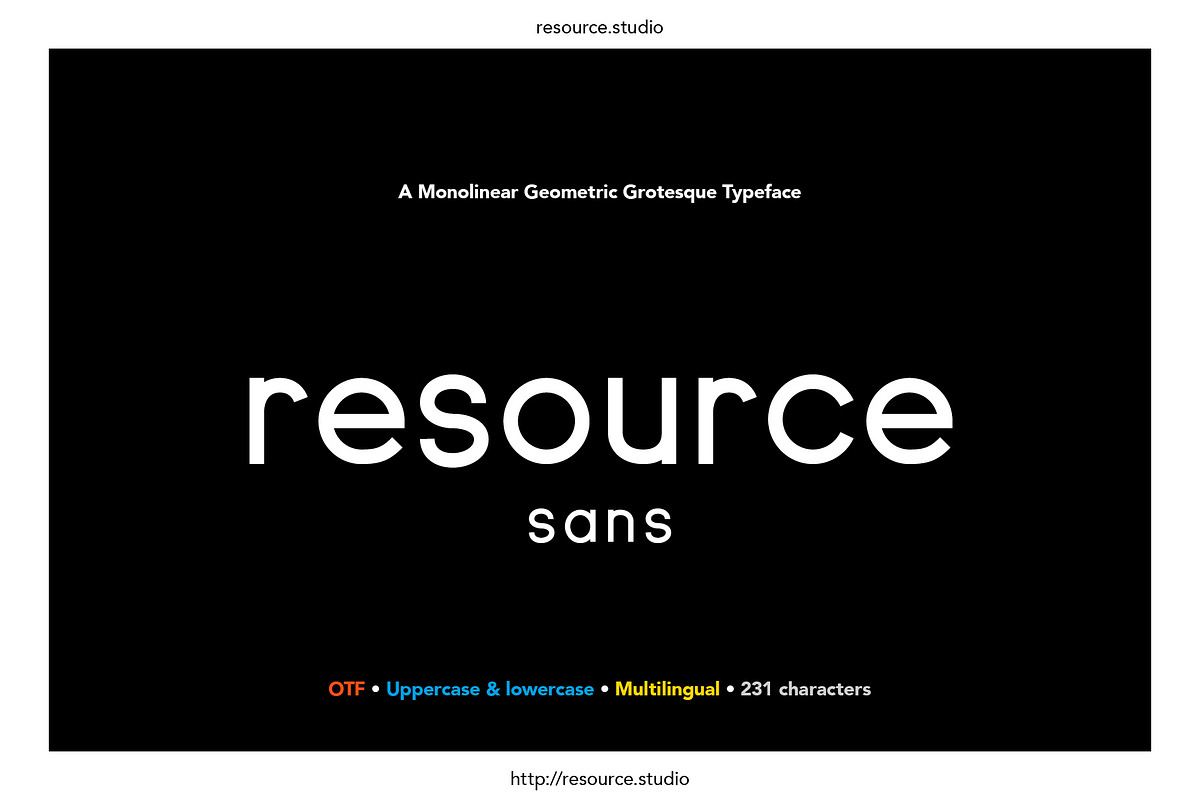 Resource Sans