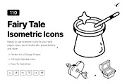 Fairy Tale Isometric Icons, an Icon by Vectors Market (Thumbnail 1 of 6)