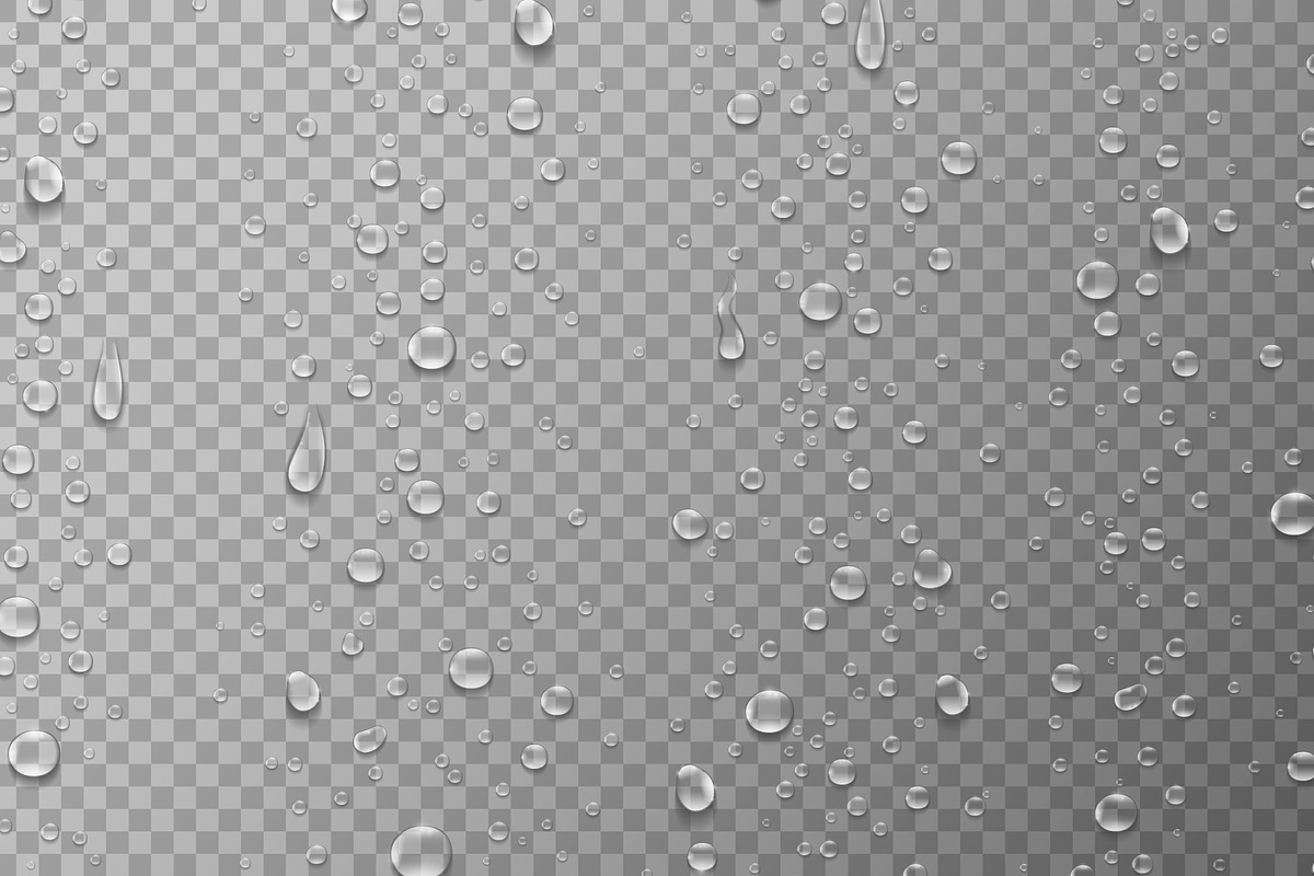 Collection of water droplets, a Decorative Illustration by Yayasya (Photo 3 of 3)
