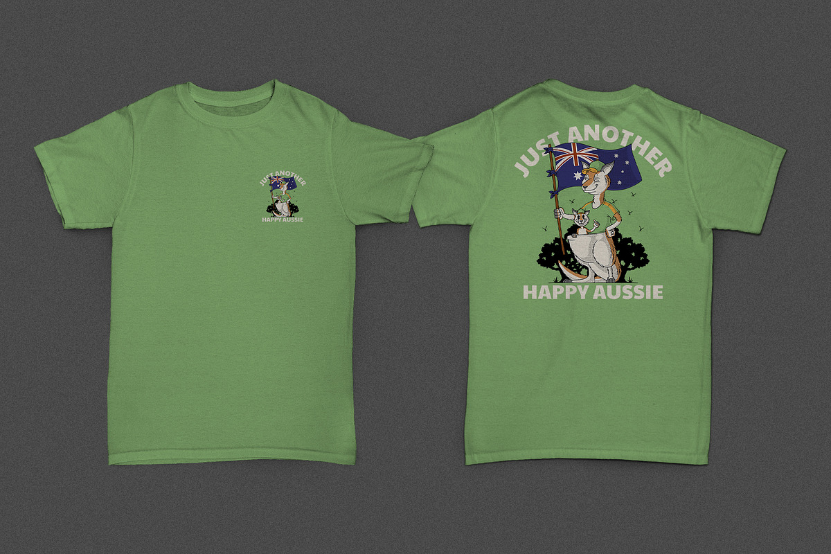 Happy Australian Kangaroo Mascot, a Branding & Logo Template by Judsart (Photo 2 of 3)
