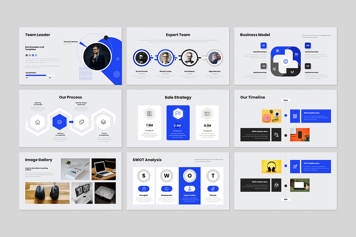 Marketing Strategy Presentation, a Marketing Template by CreativeSlides (Photo 7 of 9)
