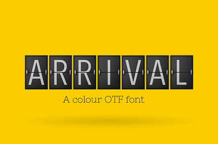 Arrival - Typeface, a Handwritten Font by ink drop