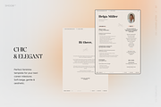 Modern Resume Bundle: 10 PRO Themes, a Resume Template by SHOOM HOUSE (Thumbnail 8 of 13)