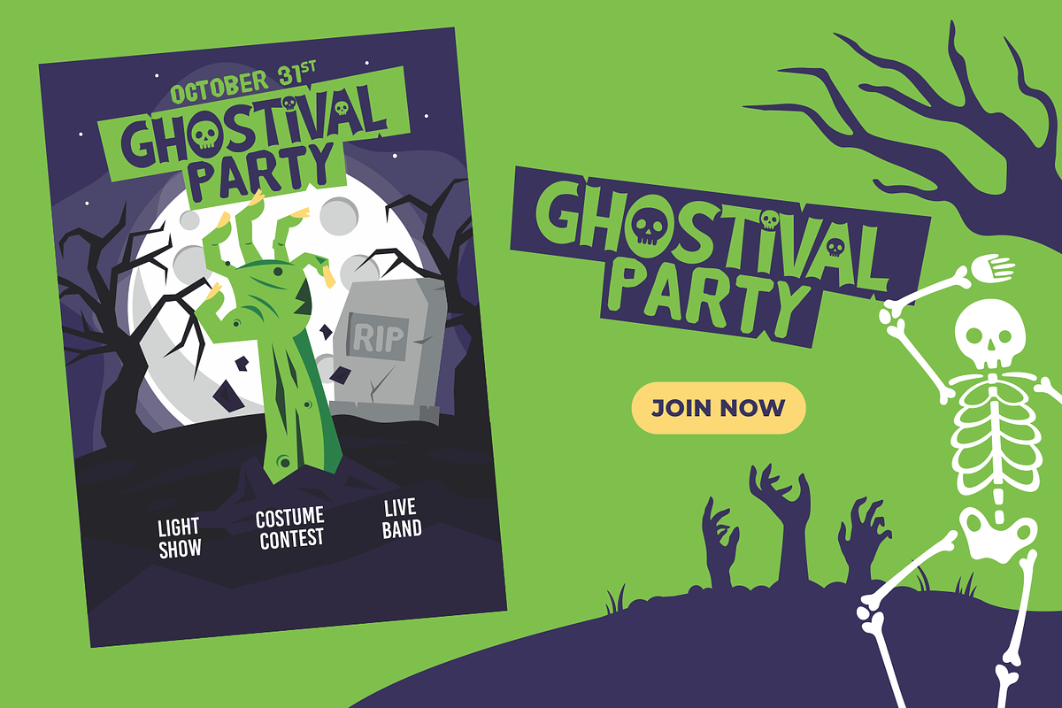 Ghostival, a Font by Fachranheit Studio (Photo 4 of 10)